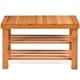 thumbnail image 2 of Zapatero Costway de Bambú Organizador de 2 Niveles con Asiento Madera 71 x 29,5 x 46 cm, 2 of 10