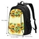 thumbnail image 5 of Balery Sunflowers On A Yellow Background Mochila con carga USB para hombre y mujer - Mochila impermeable y antirrobo para laptop con puerto USB para viajes, trabajo, 5 of 7