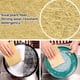 thumbnail image 4 of Paño de limpieza de fibra para cocina | Paño de cocina de poliéster con cepillo | Trapo de cocina duradero y antirayaduras para manchas de grasa | Toalla de limpieza multiusos para el hogar de 13,5, 4 of 6