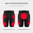 thumbnail image 4 of ChYoung Youth Kids Boys Padded Compression Shorts Girdle Hip and Thigh Protector for Football Baseball, 4 of 11