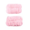 thumbnail image 3 of CALA SPA HEADBAND & WRISTBAND SET (PINK), 3 of 3