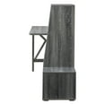 thumbnail image 5 of Furniture of America Sinclar 70-inch Desk with USB Port, Distressed Gray, 5 of 9