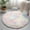Multi-color, variant on Deepablaze Soft Round Area Rug for Bedroom,Plush Circle Rug for Nursery Room, Fluffy Carpet for Kids Room, Shaggy Floor Mat for Living Room, Furry Area Rug for Baby, Teen Room Decor for Girls Boys