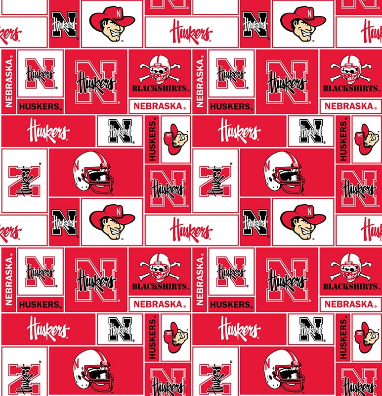 Fleece Fabric A/o Ne Cornhuskers
