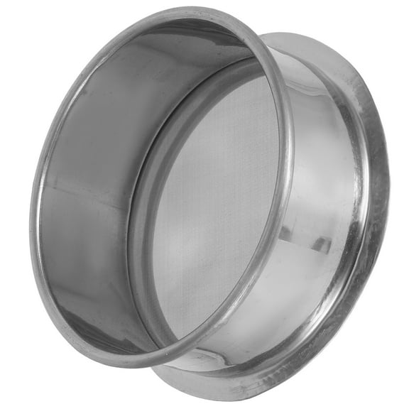 Stainless Steel Pottery Sieve for Art Supplies and Clay Filtration 11cm Silver Round Strainer Tool