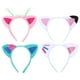 thumbnail image 1 of KAKOWELY 5 diademas con orejas de animal: aros brillantes para el pelo para niñas, lindas orejas de gato, accesorios para disfraz de cosplay, fiestas de cumpleaños y Halloween., 1 of 5