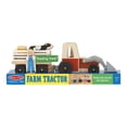 thumbnail image 1 of Melissa & Doug - Classic Wooden Farm Tractor Play Set, 1 of 3