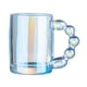 thumbnail image 3 of Taza de agua de vidrio transparente con asa, taza de café creativa, taza de té, taza de vidrio para beber Vistoso, 3 of 9