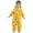 d-Yellow, variant on Toddler Kids Full Jumpsuit Crew Neck Long Sleeve, Cartoon Dinosaur Halloween Christmas Flannel Animal Onesie Sleepsuit Loungewear