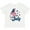 AA-White, variant on Inktastic 4th of July with Striped Stars Boys or Girls Toddler T-Shirt