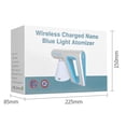 thumbnail image 4 of Dispositivo De Limpieza Inalámbrico, Herramienta De Pulverización De Carga Inalámbrica Usb Portátil, Pulverizador De Luz Azul, Máquina Ligera De Limpieza Del Hogar Eigraketly HA037288-00, 4 of 6