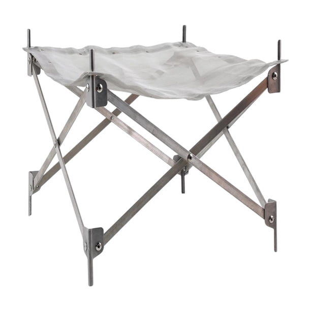 Parrilla para acampar al aire libre Fogata Fogata plegable Fogata de montaje rápido Chimenea de leña Hogueras para viajar Patio Fiestas Camping kusrkot Parrilla para fogatas al aire libre