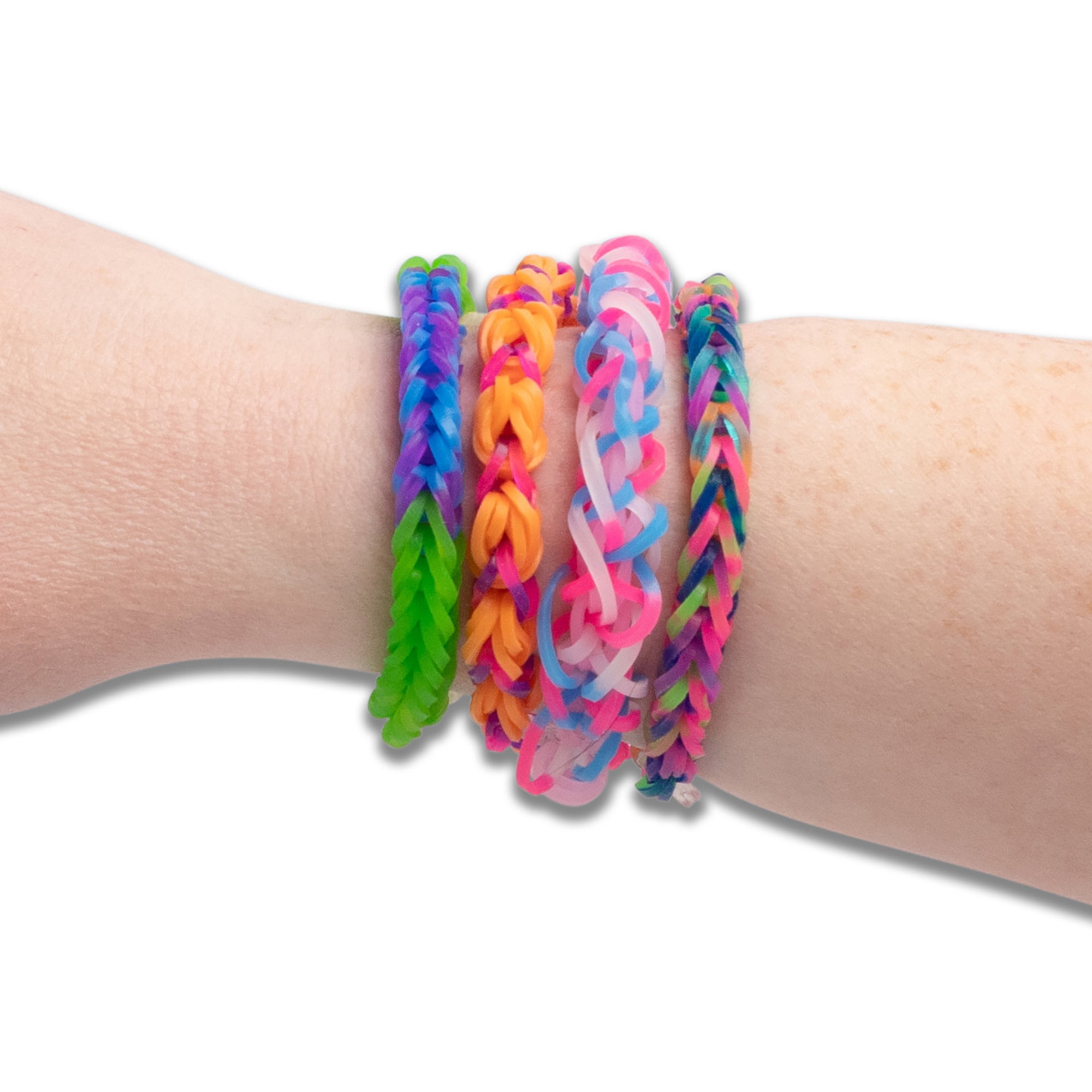 Rainbow Loom: Treasure Box - Confetti Crush Edition - DIY Bands Bracelet Kit, 7000 Rubber Bands, 2 Happy Looms, Jewelry Crafting Activity, Kids 7+