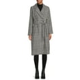thumbnail image 2 of Jason Maxwell Women's and Women's Plus Long Coat with Tie Belt, Sizes S-3X, 2 of 5