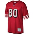 thumbnail image 2 of Men's Mitchell & Ness Jerry Rice Scarlet San Francisco 49ers Legacy Replica Jersey, 2 of 3
