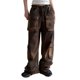 thumbnail image 1 of Pantalones Pantalones sueltos de mujer con bolsillos grandes Pantalones holgados con cordón Ropa de calle femenina Ygjytge Marrón M para Mujer, 1 of 6