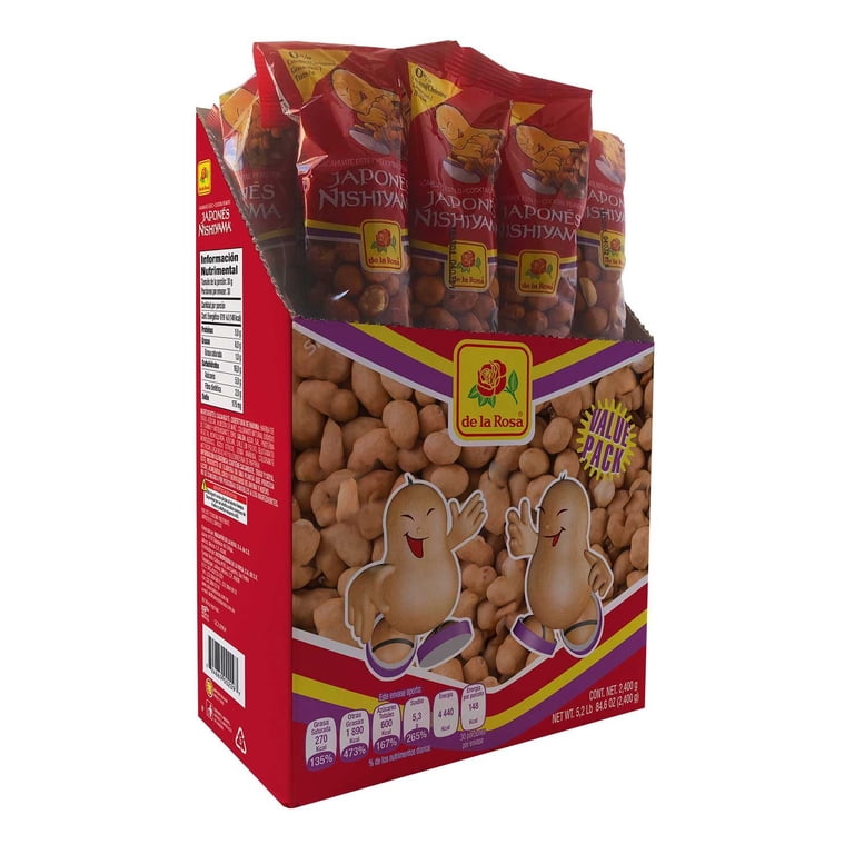 De La Rosa Japanese Nishiyama Cocktail Peanuts, Crunchy Savory