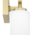 thumbnail image 2 of Wilburn 2-Light LED Bathroom Vanity Light in Satin Brass, 2 of 8