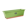 thumbnail image 1 of Almencla Flower Window Box Vegetable Planter Rectangle for Outdoor Indoor Lightweight Green, 1 of 8
