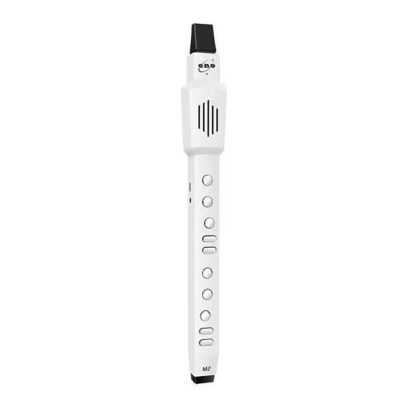 ENO Digital Wind Instrument Portable Automatic Vibration Mini Electronic Wind Instrument Set with Removable Mouthpiece Type-C Rechargeable 1200mAh Electric Flute Saxophone for Elderly Entertainment