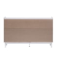 thumbnail image 4 of Commode en Bois Massif 60 Pouces Lee 9 Tiroirs - Blanc, 4 of 6