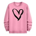 thumbnail image 6 of PNTUTB Fashion Valentine's Day Print Loose Comfort Casual Long Sleeves Crew Neck Pullover Sweatshirts for Men, 6 of 6