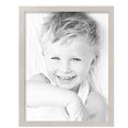 thumbnail image 2 of ArtToFrames 17" x 22" Slanted Lip White Picture Frame, 17x22 inch White Wood Poster Frame (WOM-4825),  Pack, 2 of 7