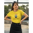 thumbnail image 2 of Funny And Happy Toy Bear T-Shirt Women -Image by Shutterstock, Female 4X-Large, 2 of 4
