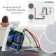thumbnail image 5 of Perilla de control de volumen para montaje en pared Pyle Home PVC1, color blanco, 5 of 7