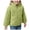 Green, variant on Gubotare Girls Fleece Jacket Kids Zip up Stand Collar Solid Sherpa Coat with Pockets Fall Winter Soft Warm Fuzzy Plush Outwear (Hot Pink, 9-10 Years)