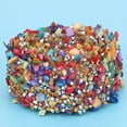 thumbnail image 2 of Cinta decorativa Nikou con adorno de piedra de colores brillantes 1 m, 2 of 9