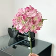 thumbnail image 4 of RKSTN Fake Flowers Hydrangea Artificial Flowers with Stems for Valentine's Day, Weddings, Mother's Day, Home Centerpieces Decor - Hot Pink, 4 of 6