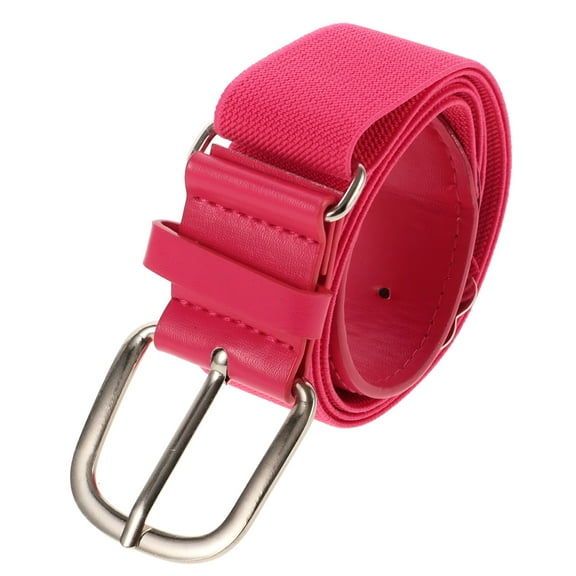 TELOLY Youth Baseball Belt Adjustable Elastic Softball Belt Toddler PU Waist Belt For Boys Girls Adults Players Sports Teams