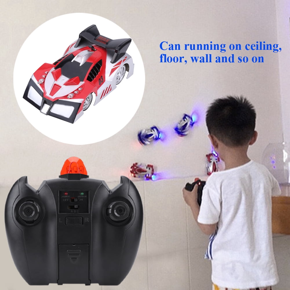 remote control car run on wall