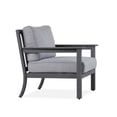 thumbnail image 4 of Real Flame Ortun Aluminum Outdoor Chair With Cushions in Gray, 4 of 7