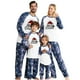 thumbnail image 1 of Pijamas Navideños Para La Familia Trajes A Juego Conjunto Cálido Impreso Ropa Para El Hogar Conjunto de Mamá de Dos Piezas Odeerbi  ODB189925, 1 of 9