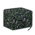thumbnail image 6 of TSOVTHRID Botanical Leaves Print Toaster Dust Cover 4 Slice, Microwave Toaster Oven Grill Protector Stain Resistant Dustproof Kitchen Small Appliance Covers with Top Handle for Kitchen, 6 of 8
