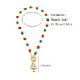thumbnail image 3 of Christmas Pearl Necklace Holiday Snowflake Christmas Tree Pendant Personalized Collarbone Chain Necklace, 3 of 6