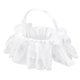 thumbnail image 1 of Cesta de niña de flores blanca cesta tradicional clásica de niña de flores de boda para recepción ANGGREK Otros, 1 of 8