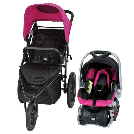 Baby Trend Stealth Jogger Travel System, Viola (Best Running Stroller With Car Seat)