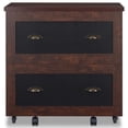 thumbnail image 1 of Pemberly Row Modern Wood 2-Drawer File Cabinet in Vintage Walnut, 1 of 10