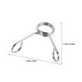thumbnail image 2 of WASHWEPE 2Ud Clip De Resorte Para Máquina Selladora De Vasos Acero Inoxidable Compatible Con Té Y Café, 2 of 8