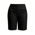 thumbnail image 4 of hlysgo Womens Golf Shorts UPF 50+ Hiking Shorts Lightweight Outdoor Stretchy Athletic Shorts with Pockets Black,2xL, 4 of 6