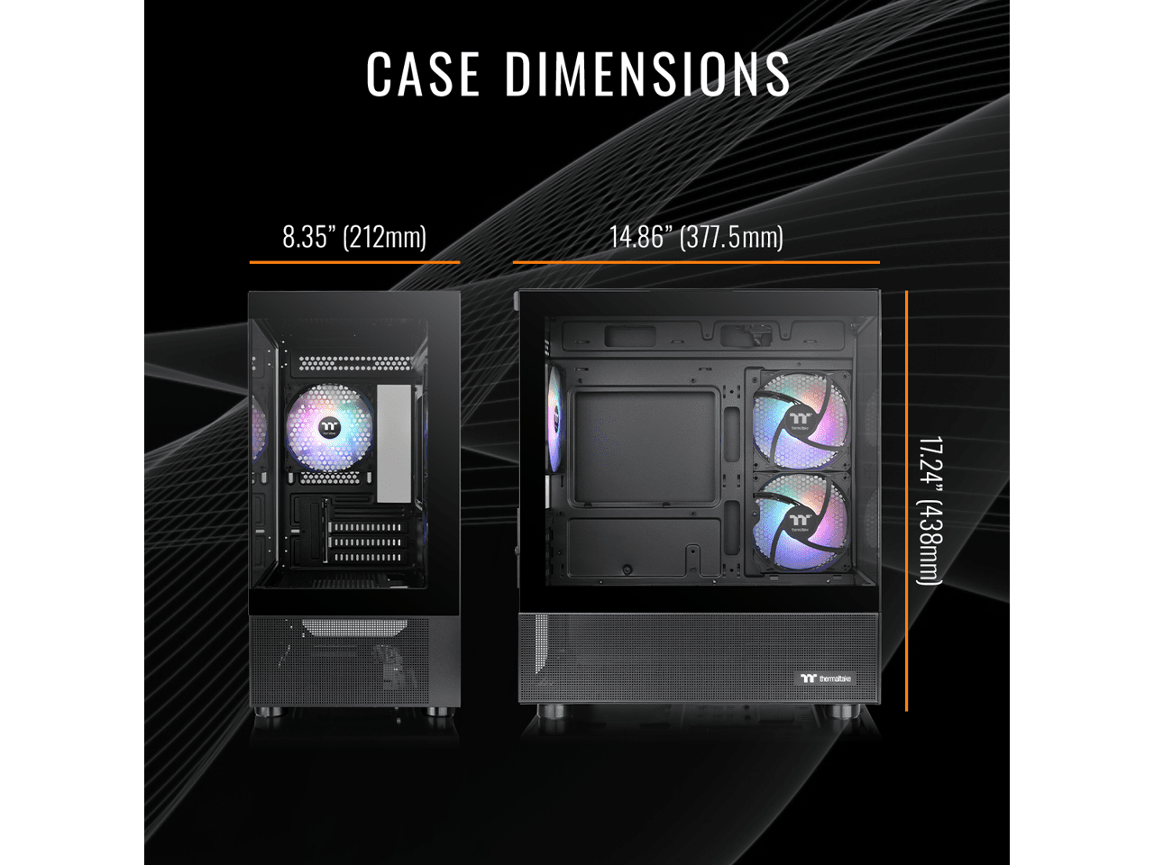 Thermaltake LCGS NE i1460-V170B Gaming Desktop (Intel Core i5-14600K, ToughRam 16GB DDR5 6000MT/s RGB Memory, NVIDIA GeForce RTX 5060, 1TB NVMe M.2, WiFi, Windows 11) N17B-B760-560-LCS