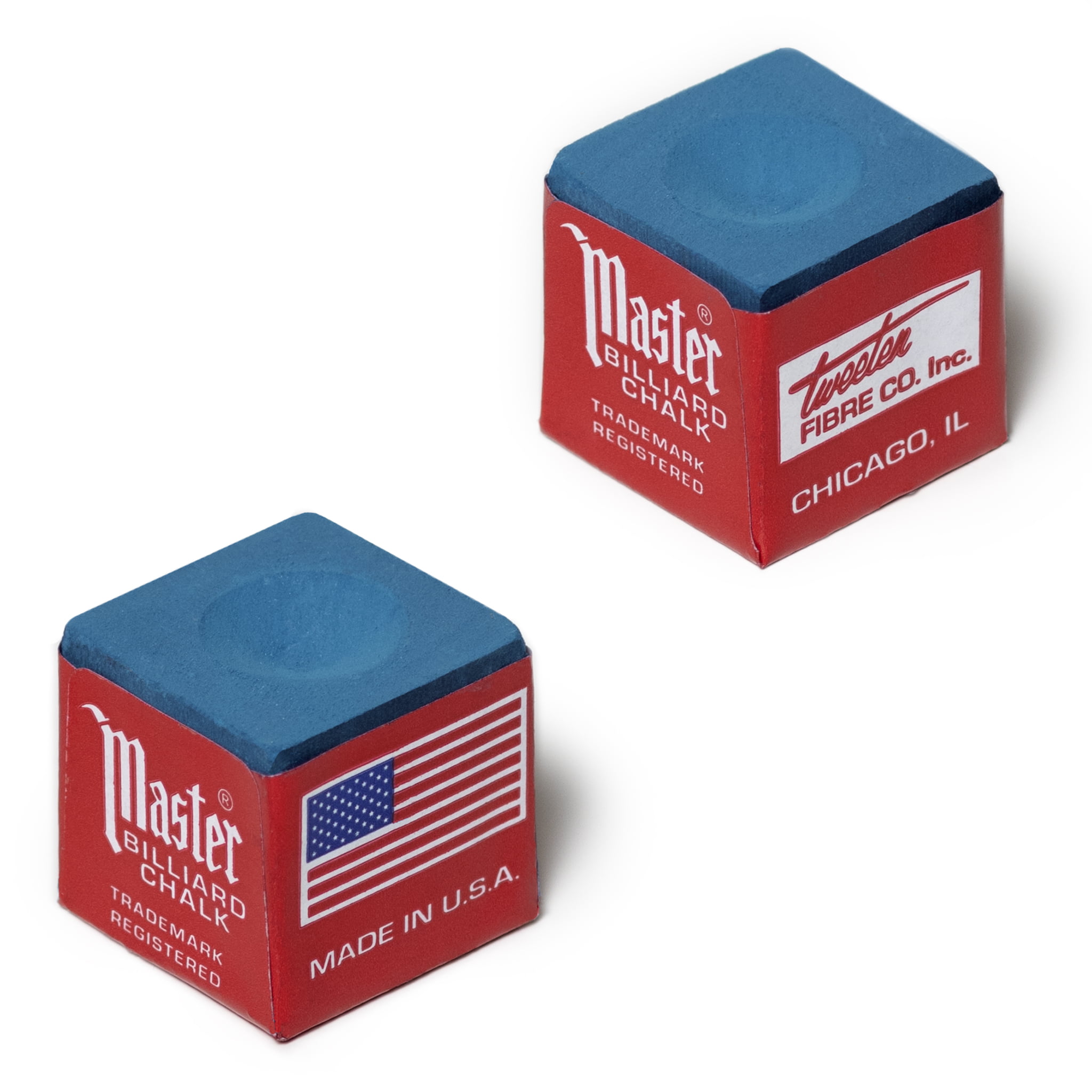 New Master Chalk - 2 Pack - Mini Box - 2 Pieces of Master's Blue Chalk
