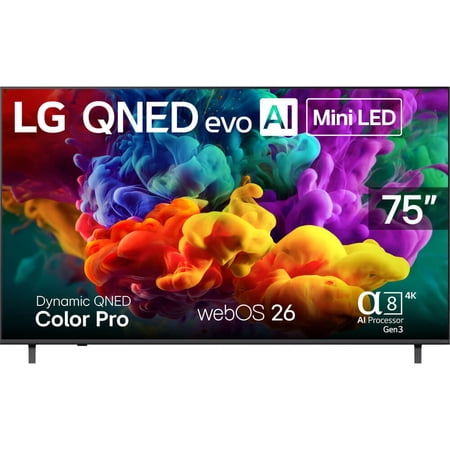 LG 75QNED84B 75 inch Class QNED84B Series 4K Mini LED evo AI Smart TV