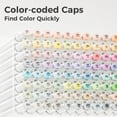 thumbnail image 4 of Marcadores Pastel Ohuhu Honolulu B, 96 Colores, Punta Doble, 4 of 8