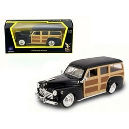 1948 Ford Woody Wagon Black 1/43 Diecast Model Car by Road