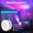 thumbnail image 5 of Smart Star Projector Galaxy Light, Bluetooth Speaker & APP Control, WiFi Night Light Compatible with Alexa & Google Home, for Bedroom, Parties, Gaming Room Decor (Films Included), 5 of 11