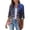 Blue, variant on JULMCOMO Lightweight Duster Top 3/4 Sleeve Cardigan Sweaters for Women Lightweight Open Front Shrug Cardigan Floral Print Dressy Casual Cute Coat Jacket